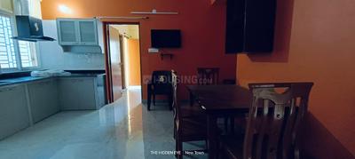 Kitchen Image of 850 Sq.ft 2 BHK Duplex for sale in New Town Society, New Town Kolkata for Rs. 6500000