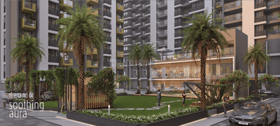 Image of 1530 Sq.ft 2 BHK Apartment / Flat for sale in Swagat Kingsland, Sargasan, Gandhinagar for Rs. 6290000