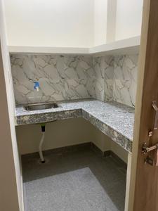 Kitchen Image of 380 Sq.ft 1 RK Apartment / Flat for rent in Sector 44 Noida for Rs. 15500