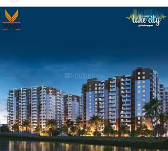 Image of 1244 Sq.ft 2 BHK Apartment / Flat for sale in Vasavi Lakecity East, Hafeezpet, Hyderabad for Rs. 10500000