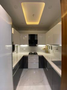 Kitchen Image of 891 Sq.ft 2 BHK Builder Floor for sale in Kalkaji New Delhi for Rs. 16000000