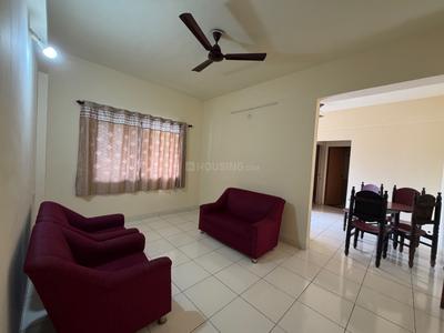 Hall Image of 650 Sq.ft 1 BHK Apartment / Flat for rent in Kumar Paradise, Magarpatta City Pune for Rs. 28000