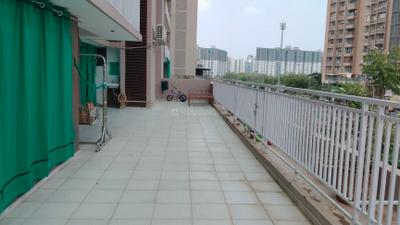 Balcony Image of 2366 Sq.ft 3 BHK Apartment / Flat for sale in Tragad Ahmedabad for Rs. 15000000