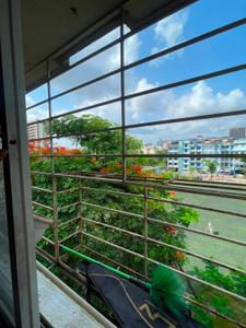 Balcony Image of 900 Sq.ft 3 BHK Apartment / Flat for rent in Juinagar Navi Mumbai for Rs. 60000