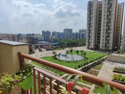Balcony Image of 670 Sq.ft 1 BHK Apartment / Flat for sale in Nyati Elan Central II, Wagholi Pune for Rs. 4500000