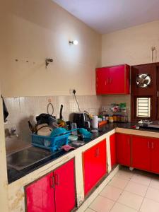 Kitchen Image of 1600 Sq.ft 3 BHK Apartment / Flat for sale in Gomti Nagar Extension Lucknow for Rs. 10000000