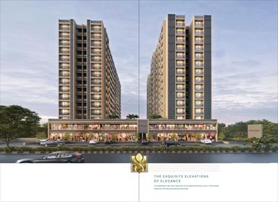 Image of 1790 Sq.ft 3 BHK Apartment / Flat for sale in Sanvicasa Saharsh, South Bopal, Ahmedabad for Rs. 7500000