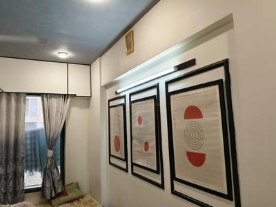 Bedroom Image of 400 Sq.ft 1 BHK Apartment / Flat for rent in Savvy Studioz, Gota Ahmedabad for Rs. 20000