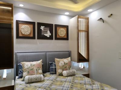 Bedroom Image of 588 Sq.ft 2 BHK Apartment / Flat for rent in Dwarka Mor New Delhi for Rs. 25000