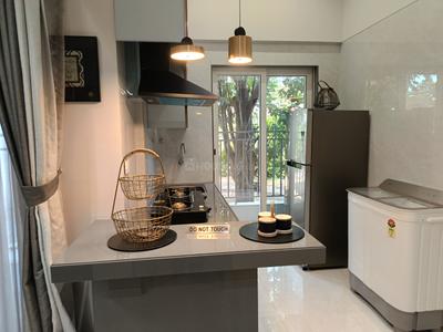 Kitchen Image of 644 Sq.ft 1 BHK Apartment / Flat for sale in Altura Umele, Naigaon West Naigaon for Rs. 4300000