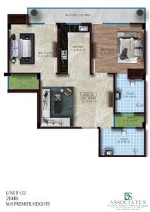 Image of 1000 Sq.ft 2 BHK Apartment / Flat for sale in Vasant Kunj, New Delhi for Rs. 6500000