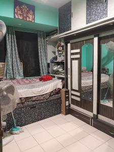 Bedroom Image of 850 Sq.ft 2 BHK Apartment / Flat for rent in Kopar Khairane Navi Mumbai for Rs. 40000