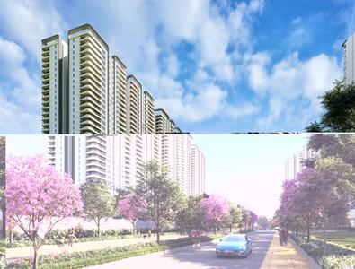 Image of 1243 Sq.ft 2 BHK Apartment / Flat for sale in Nambiar District 25 Phase 1, Dommasandra, Bengaluru for Rs. 17000000