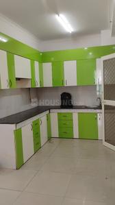 Kitchen Image of 1505 Sq.ft 3 BHK Apartment / Flat for rent in Gaurs Gaur Global Village, Crossings Republik Ghaziabad for Rs. 24000