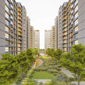 Image of 1815 Sq.ft 4 BHK Apartment / Flat for sale in Kavisha The Canvas, South Bopal, Ahmedabad for Rs. 14850000