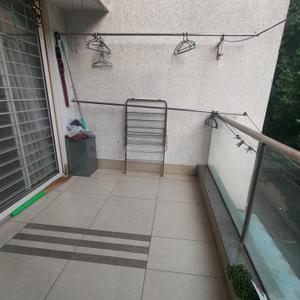 Balcony Image of 1170 Sq.ft 2 BHK Apartment / Flat for sale in Rohan Kritika, Dattavadi Pune for Rs. 19000000