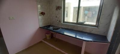 Kitchen Image of 720 Sq.ft 1 BHK Apartment / Flat for rent in Shree Rang Nanocity 2, Sargasan Gandhinagar for Rs. 15000