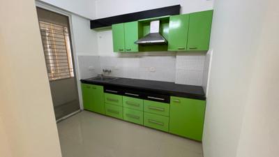 Kitchen Image of 1200 Sq.ft 2 BHK Apartment / Flat for rent in D Lunia Group Nishdin Aura, Mahalakshmi Nagar Indore for Rs. 21000