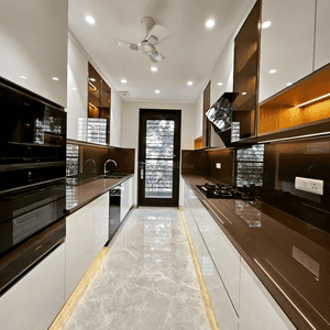 Kitchen Image of 3700 Sq.ft 4 BHK Builder Floor for sale in Swaraj Homes H Block RWA Ashok Vihar, Ashok Vihar New Delhi for Rs. 75000000