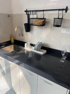 Kitchen Image of 550 Sq.ft 2 BHK Apartment / Flat for rent in Siroya Level The Residences, Andheri West Mumbai for Rs. 66000