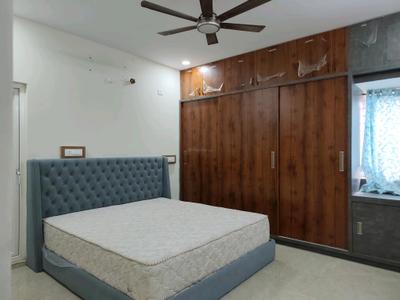 Bedroom Image of 1400 Sq.ft 3 BHK Apartment / Flat for rent in Serilingampally Hyderabad for Rs. 58000