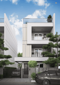 Image of 1558 Sq.ft 3 BHK Villa for sale in DRA Inara, Navalur, Chennai for Rs. 13800000