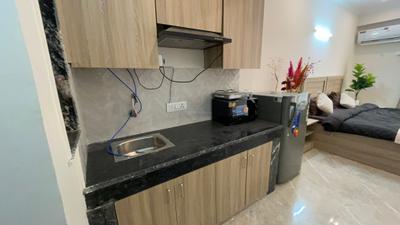 Kitchen Image of 1000 Sq.ft 1 RK Builder Floor for rent in Sector 51 Gurgaon for Rs. 27000