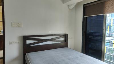Bedroom Image of 550 Sq.ft 1 BHK Apartment / Flat for rent in Neumec Elegance, Lower Parel Mumbai for Rs. 70000