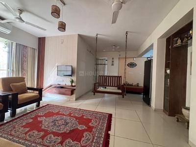 Hall Image of 1400 Sq.ft 3 BHK Apartment / Flat for rent in Pacifica Reflections, Vaishno Devi Circle Ahmedabad for Rs. 30000