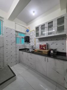 Kitchen Image of 1100 Sq.ft 2 BHK Builder Floor for rent in Harlur Bengaluru for Rs. 45000