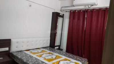Bedroom Image of 800 Sq.ft 2 BHK Apartment / Flat for rent in Adani Aster Neo, Shantigram Ahmedabad for Rs. 25000