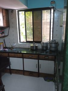 Kitchen Image of 1000 Sq.ft 3 BHK Apartment / Flat for sale in Thane West Thane for Rs. 6500000