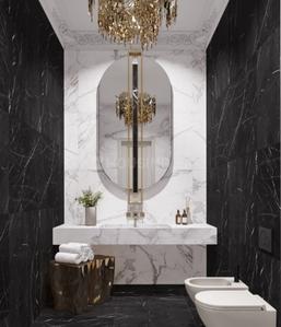 Bathroom Image of 6505 Sq.ft 4 BHK Apartment / Flat for sale in Puppalaguda Hyderabad for Rs. 81312500