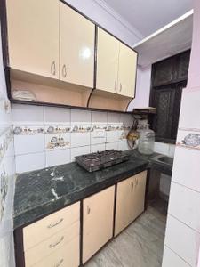 Kitchen Image of 420 Sq.ft 1 BHK Builder Floor for rent in Sector 24 Rohini New Delhi for Rs. 13000