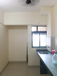 Kitchen Image of 520 Sq.ft 1 BHK Apartment / Flat for rent in Cosmos Orchid, Kasarvadavali Thane for Rs. 26000