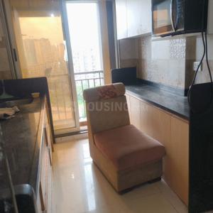 Kitchen Image of 700 Sq.ft 1 BHK Apartment / Flat for rent in Triveni Dynamic Ultima Bliss, Kalyan West Kalyan for Rs. 18000