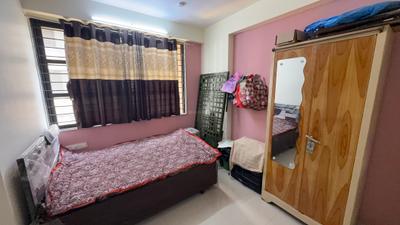 Bedroom Image of 1250 Sq.ft 2 BHK Apartment / Flat for rent in Shiv Sharnam Elegance, New Maninagar Ahmedabad for Rs. 16000