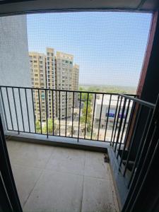 Balcony Image of 1480 Sq.ft 3 BHK Apartment / Flat for rent in Adani Amogha, Shantigram Ahmedabad for Rs. 30000