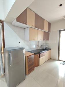 Kitchen Image of 1500 Sq.ft 3 BHK Apartment / Flat for rent in Ekta Greenville, Pathardi Phata Nashik for Rs. 23000