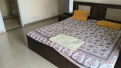 Bedroom Image of 1425 Sq.ft 3 BHK Apartment / Flat for rent in G Corp Bellagio, Thane West Thane for Rs. 50000