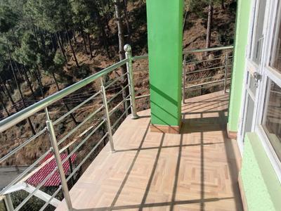 Balcony Image of 1000 Sq.ft 2 BHK Builder Floor for rent in Tutikandi Shimla for Rs. 12000