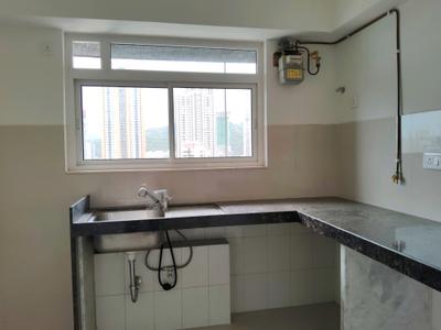 Kitchen Image of 615 Sq.ft 2 BHK Apartment / Flat for sale in L And T Rejuve 360 Tower A, Mulund West Mumbai for Rs. 19100000