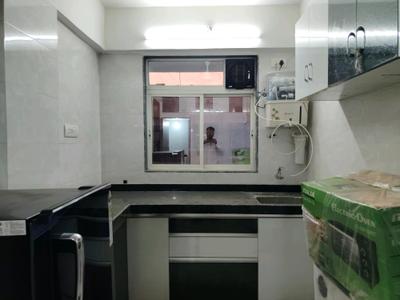 Kitchen Image of 580 Sq.ft 1 BHK Apartment / Flat for rent in Thakur Galaxy, Boisar Mumbai for Rs. 8000