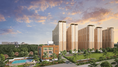 Image of 888 Sq.ft 2 BHK Apartment / Flat for sale in Urbanrise Revolution One, Padur, Chennai for Rs. 7100000
