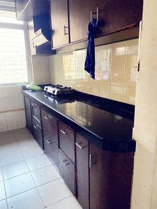 Kitchen Image of 700 Sq.ft 1 BHK Apartment / Flat for rent in Thakur Gayatri Satsang, Kandivali East Mumbai for Rs. 45000