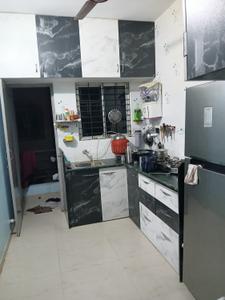 Kitchen Image of 650 Sq.ft 1 BHK Apartment / Flat for sale in Jambuva Vadodara for Rs. 1400000