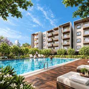 Image of 1355 Sq.ft 3 BHK Apartment / Flat for sale in Electronic City Phase 2, Bengaluru for Rs. 10296645