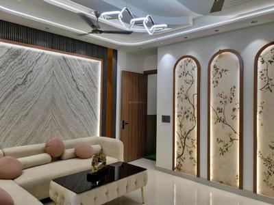 Living Room Image of 1000 Sq.ft 3 BHK Apartment / Flat for sale in Hans Luxury Floor, Nangli Sakrawati New Delhi for Rs. 7750000