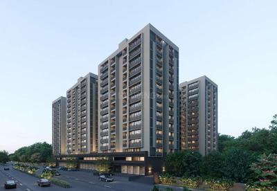 Image of 1760 Sq.ft 3 BHK Apartment / Flat for sale in Ivory Orchards, Shilaj, Ahmedabad for Rs. 9680000