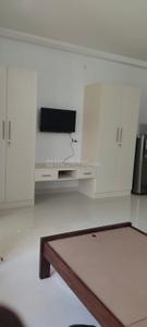 Bedroom Image of 450 Sq.ft 1 RK Apartment / Flat for rent in Mahadevapura Bengaluru for Rs. 28000